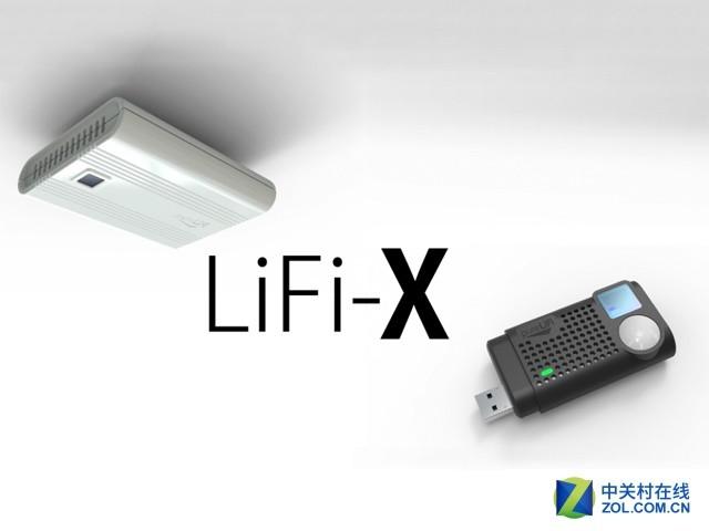 wifi替代者小巧的lifi光通信设备亮相